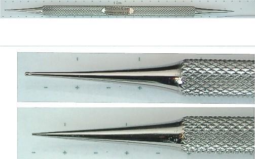 klei en toebehoren/spatels/bolspatel extra fijn 0-0.5mm    protools 1633 .JPG